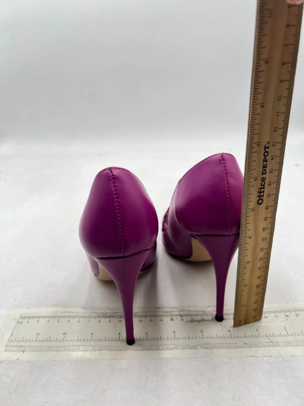 YDN Purple Stiletto High Heel Pumps Slip on Pointed Toe Loafers All Season Shoes
